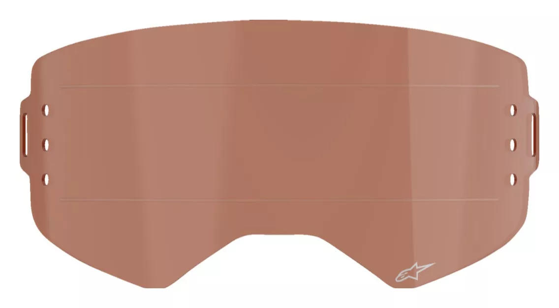 Alpinestars Supertech Goggles Roll Off Lens