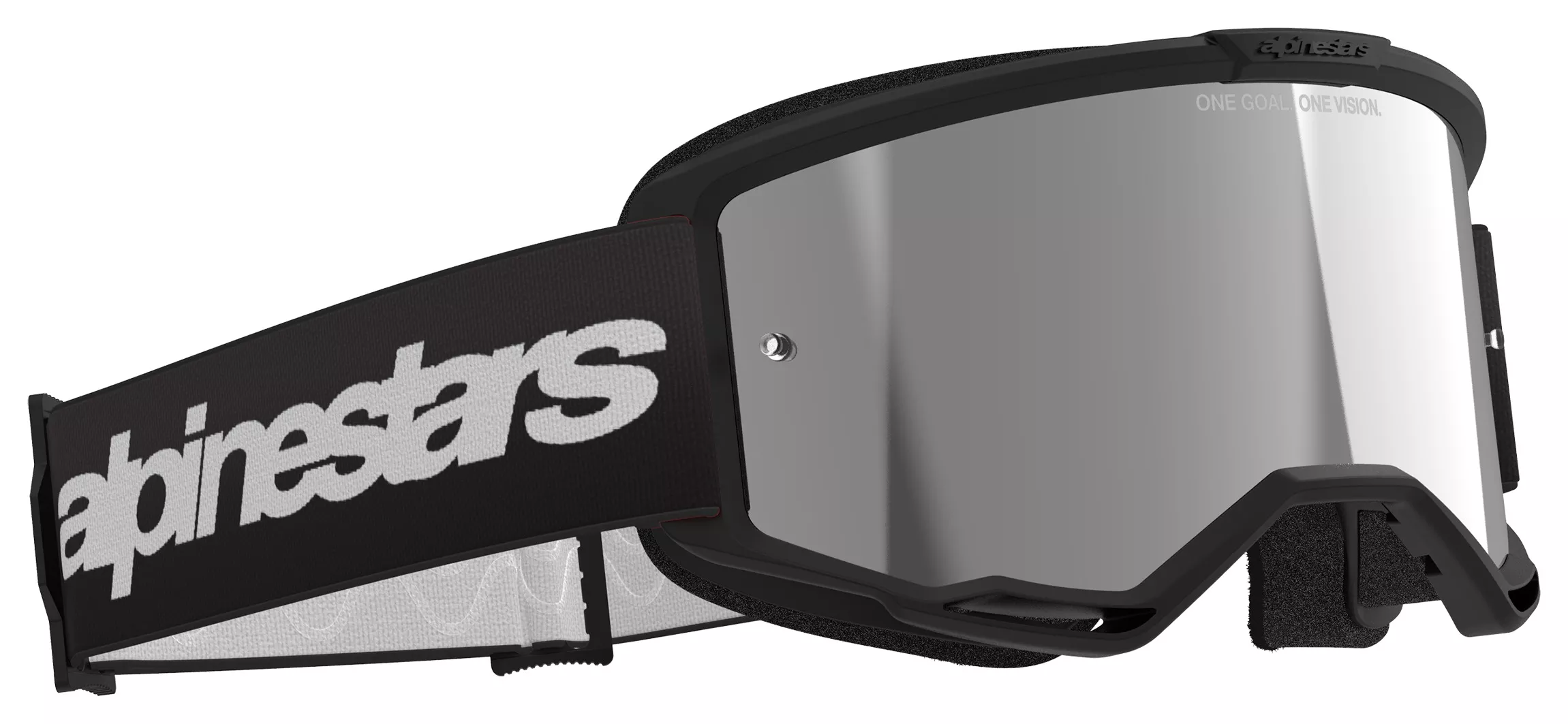 Alpinestars Vision 3 Wordmark Goggles – Mirror Lens