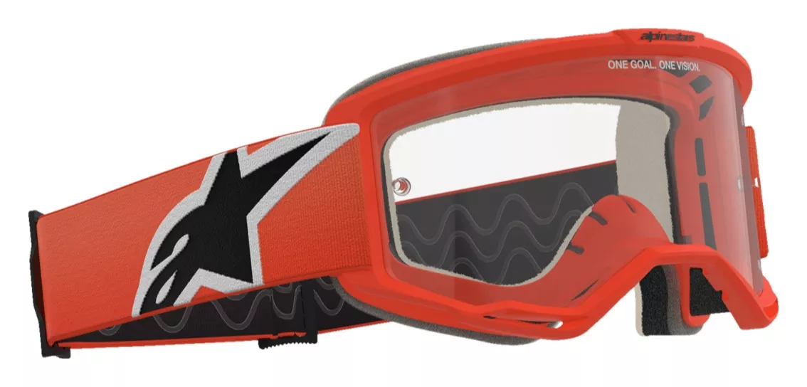 Alpinestars Vision 5 Corp Goggles – Clear Lens