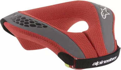 Alpinestars Youth Sequence Neck Support Black/Red Yl/Yx