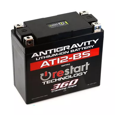 Antigravity Re-Start Lithium Battery AT12-BS 360CA 4 Terminal