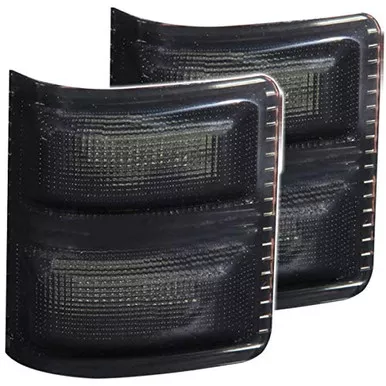 Anzo 861103 Smoke Amber LED Mirror Turn Signal Light for Ford - Pair