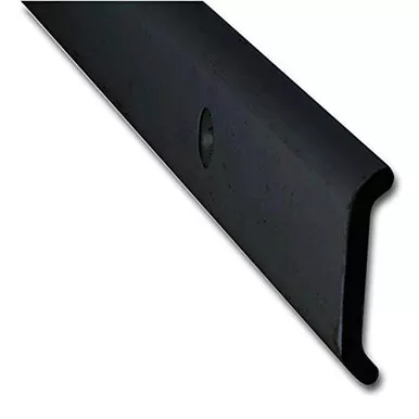 AP Products 021-87202-16 16' Black Aluminum Flat Trim