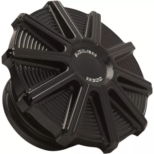 Arlen Ness 10-Gauge Gas Cap for 1997-2024 Harley - Black