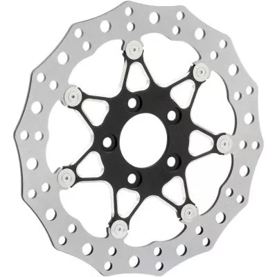Arlen Ness 11.8" ProCross Two-piece Floating Brake Rotor Harley 06-17
