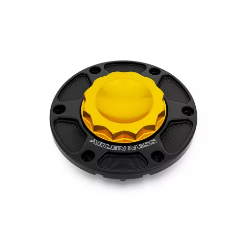 Arlen Ness 12-Point Gas Cap for 2024-2025 Harley Touring - Gold