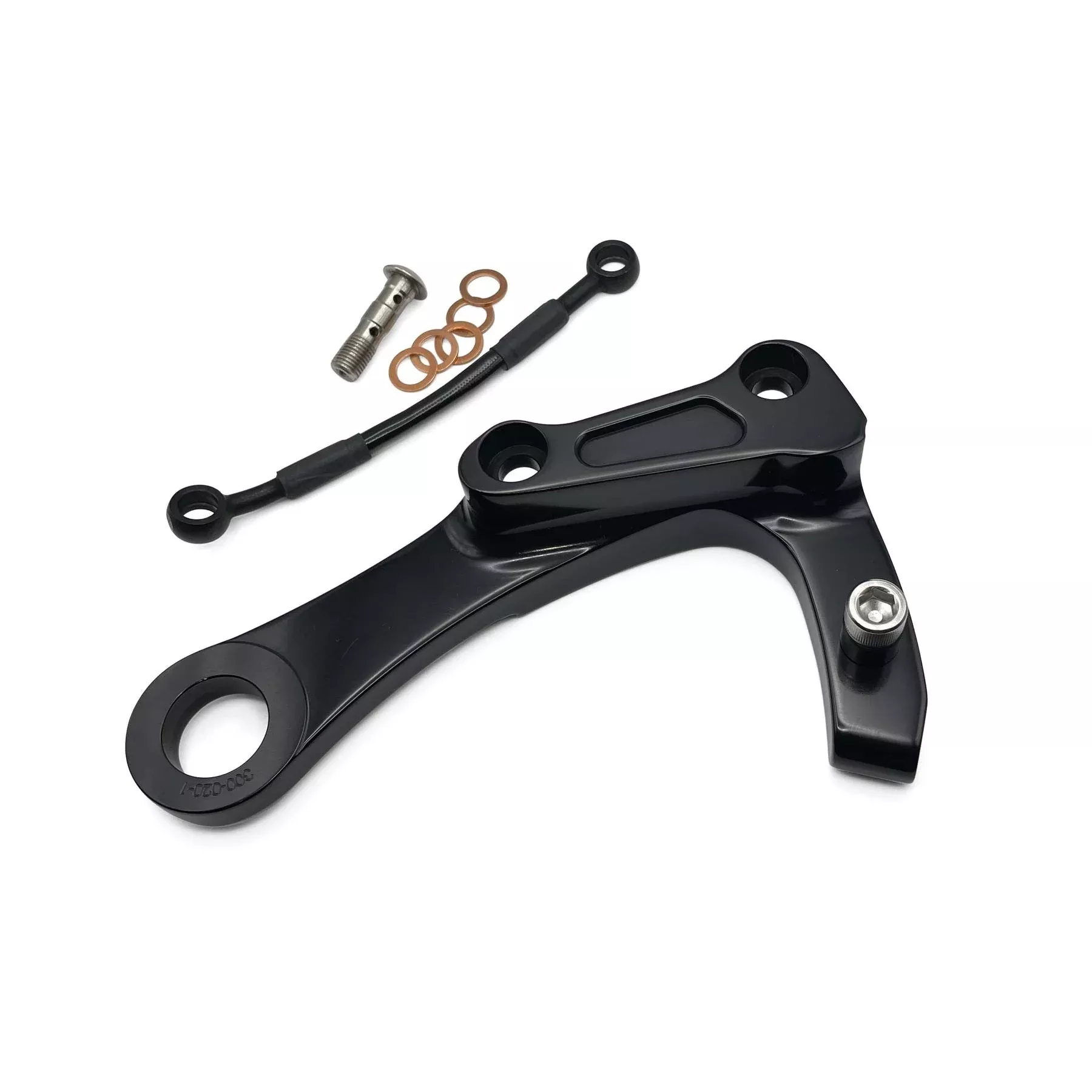 Arlen Ness 300-020 Rear Caliper Bracket Kit Harley M8 Softail 18-Up