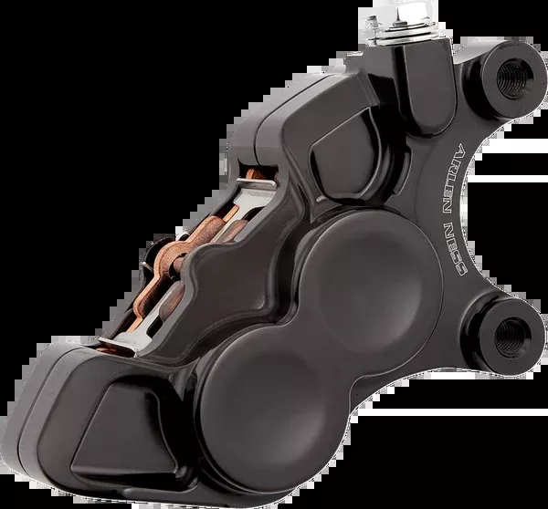Arlen NESS 4-Piston Caliper – Front Right – 11.8″ – Black