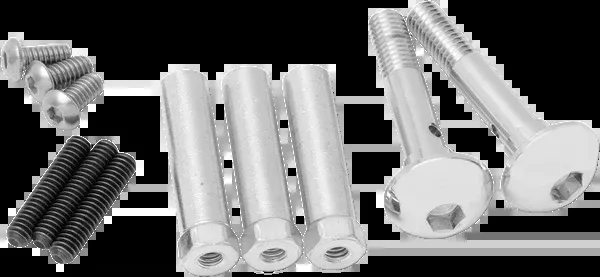 Arlen NESS Billet Sucker And Big Sucker Replacement Hardware Kit – Stage I
