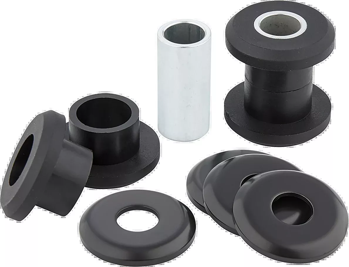 Arlen Ness Black Poly Handlebar Riser Bushing Kit fits 1973-2022 Harley Davidson