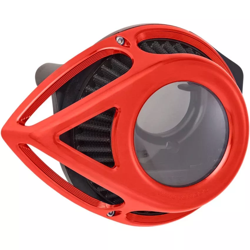 Arlen Ness Clear Tear Series Stage 1 Air Cleaner for Harley Models