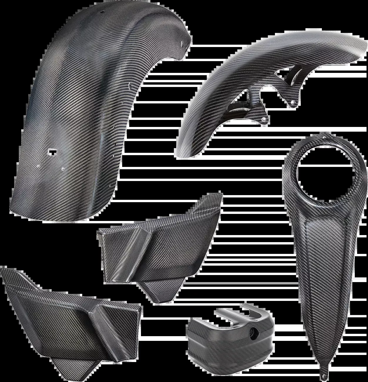 Arlen Ness Complete Carbon Fiber Bodywork Kit for 2023-2026 Harley Touring