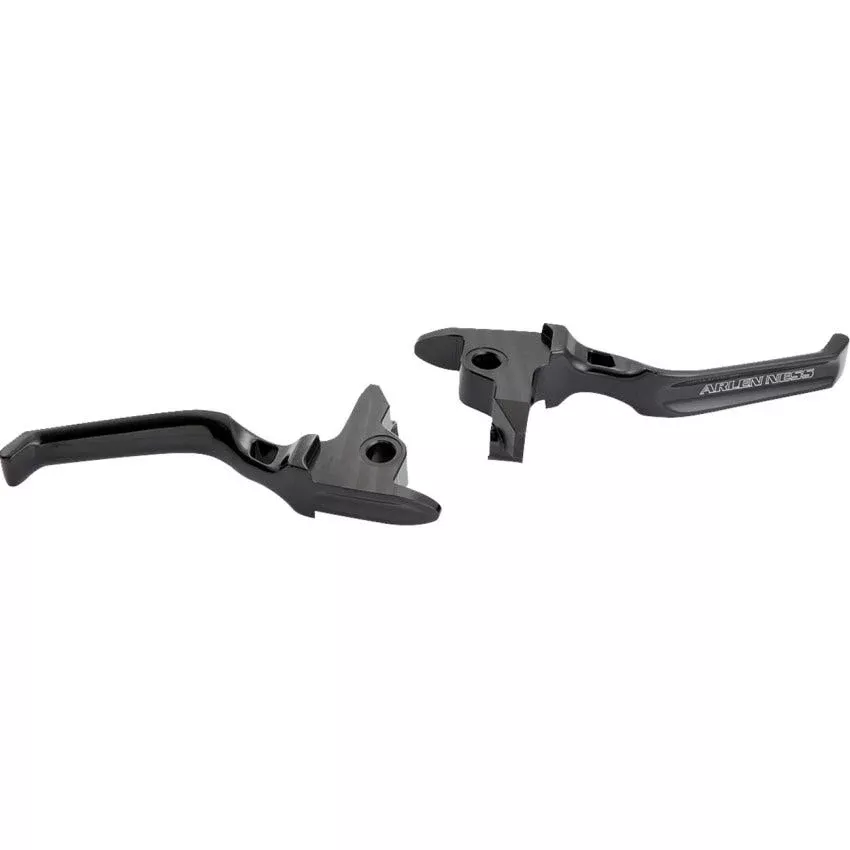 Arlen Ness Forged Cut Short Method Brake/Clutch Lever Set for Harley