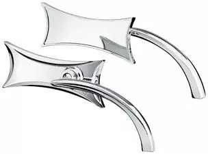 Arlen Ness Four Point Mirror -Chrome-Right Side Only