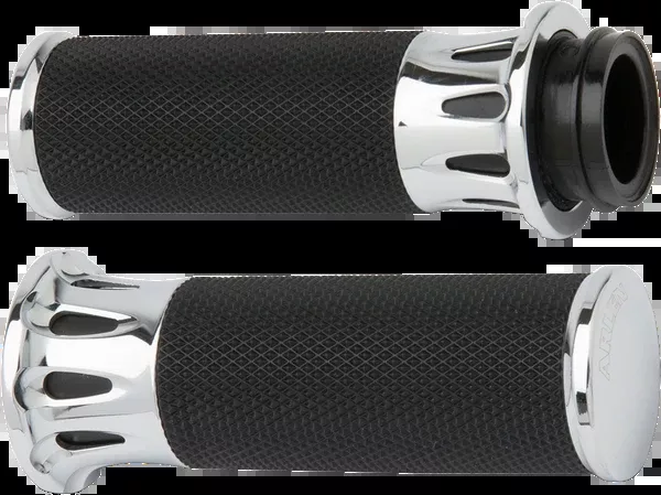 Arlen NESS Fusion Deep Cut Grips – Cable – Chrome