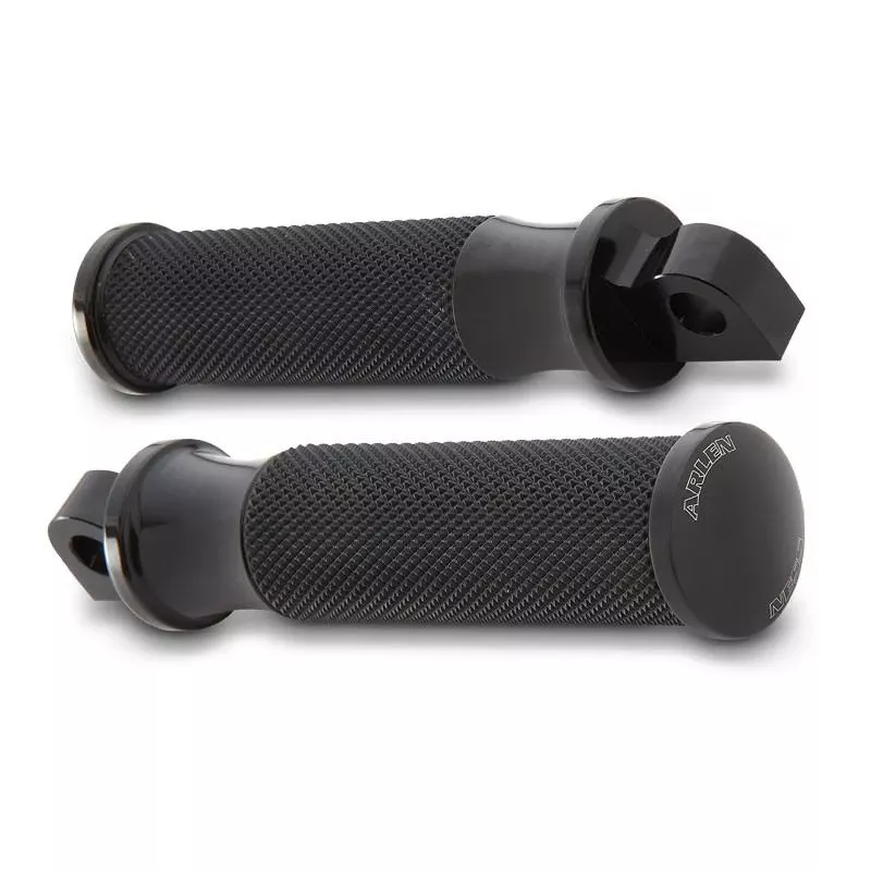 Arlen Ness Fusion Footpegs for Harley-Davidson Models - Smooth Black