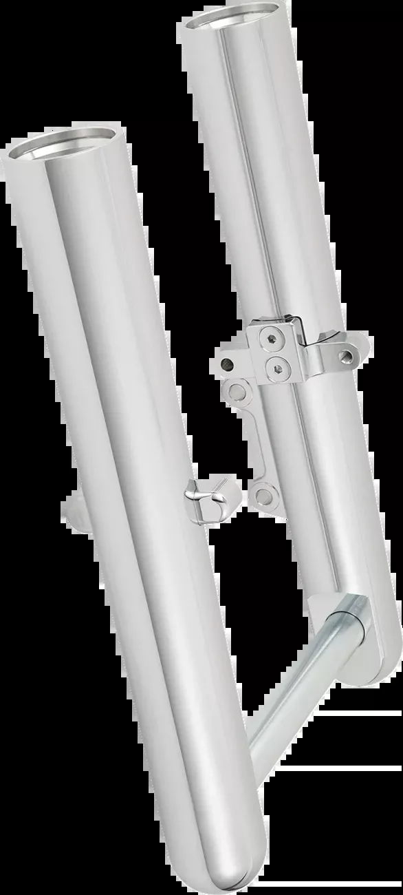 Arlen Ness Hot Legs Chrome Single Disc Smooth Fork Legs 2024-2025 Harley Touring