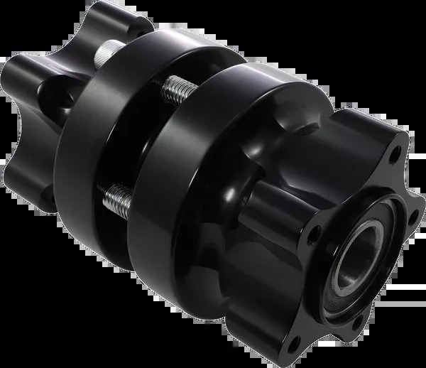 Arlen NESS Hub - Cartridge - Front/Dual Disc - Black - '08-'26 Touring/Trike
