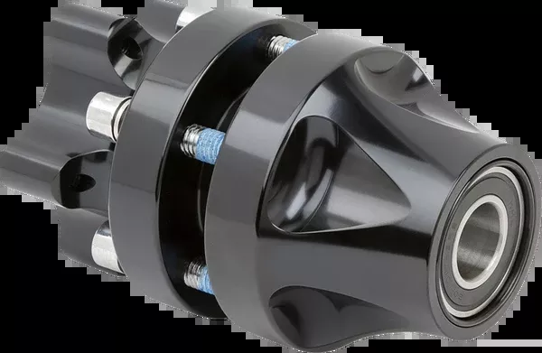 Arlen NESS Hub – Cartridge – Front/Single Disc – Black – Softail Standard/Street Bob