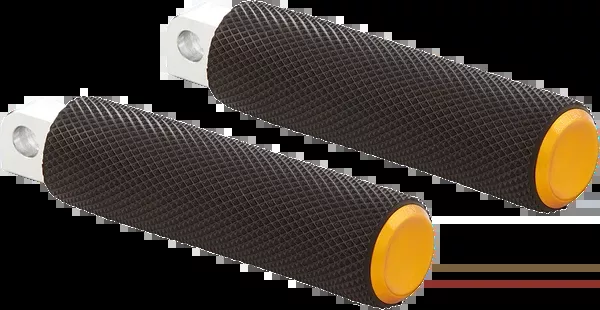 Arlen NESS Knurled Foot Pegs - Gold - FL/FX '18-'25