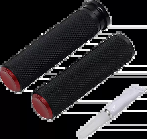Arlen NESS Knurled Grips – TBW – Red