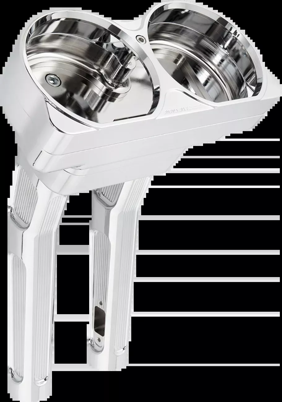 Arlen Ness Method 10" Chrome Kickback Handlebar Riser for 2015-2025 Road Glide