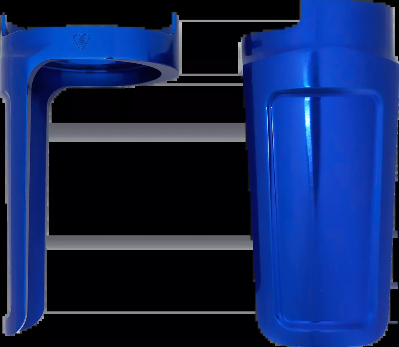 Arlen Ness Method Blue Fork Guards for 2014-2026 Harley Touring Bagger 120-019