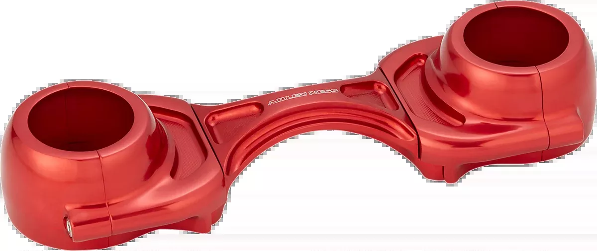 Arlen Ness Method Red Front Fork Brace for 1988-2022 Harley Dyna FXDL FXDWG FXD
