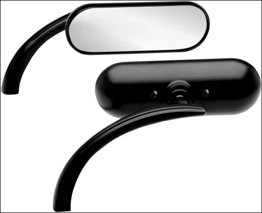 Arlen Ness Micro Mini Oval Mirror Harley or Metric