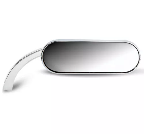 Arlen Ness Micro Mirror Mini Oval Chrome Right (13-407)