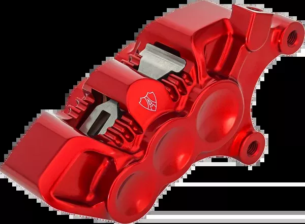 Arlen NESS Monoblock Axial Brake Caliper – 11.8″ – Right – Red