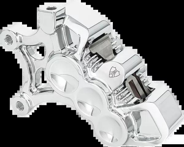 Arlen NESS Monoblock Axial Brake Caliper - 14" - Left - Chrome