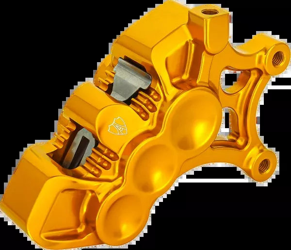 Arlen NESS Monoblock Axial Brake Caliper – 14″ – Right – Gold