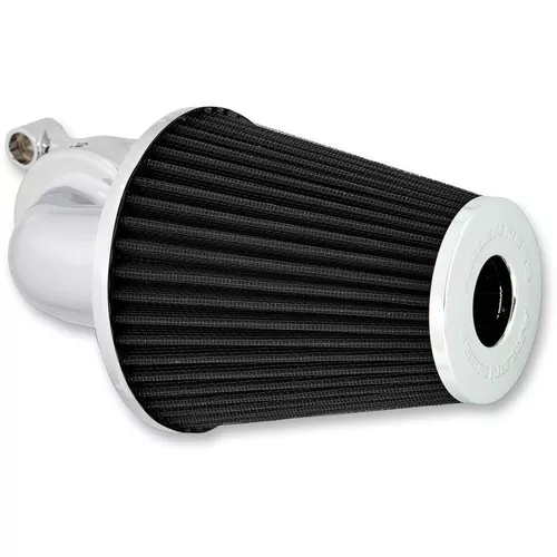 Arlen Ness Monster Sucker Air Cleaner for 2008-2017 Harley Twin Cam Electronic Throttle - Chrome