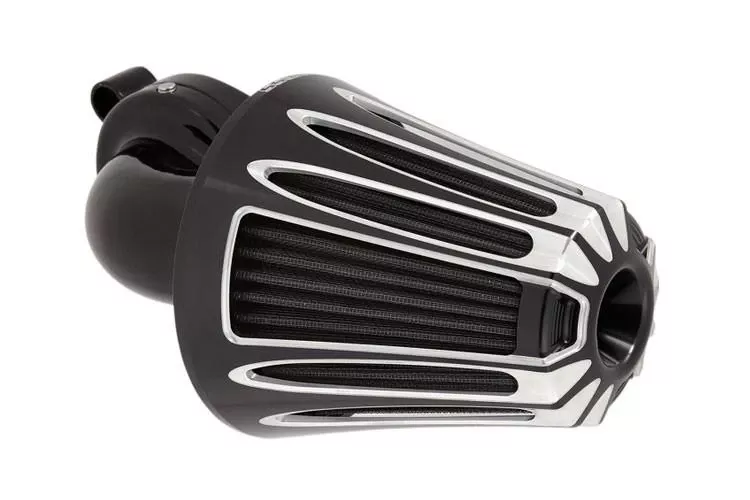 Arlen Ness Monster Sucker Air Kit for Harley Davidson Touring Models 2008-2016, Softail & FXDLS '16-17 - Deep Cut Cover - Chrome