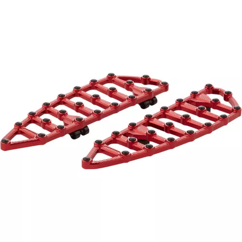 Arlen Ness MX Driver Floorboards for 2018-2024 Harley Softail - Red