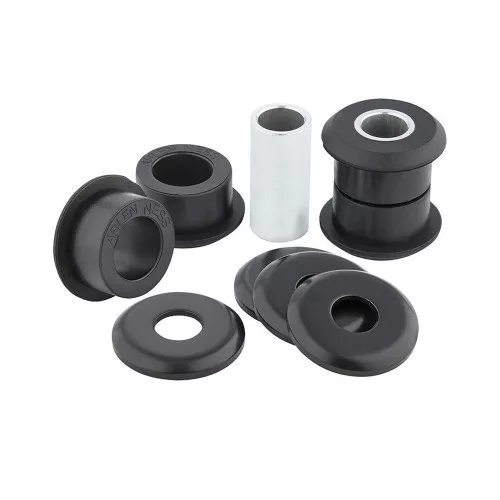 Arlen Ness Polyurethane Riser Bushing Kit for 1973-2017 Harley Softai/Dyna/FXR/XL - Black