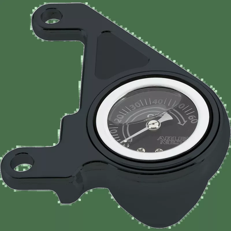 Arlen Ness Radius Oil Pressure Gauge Kits