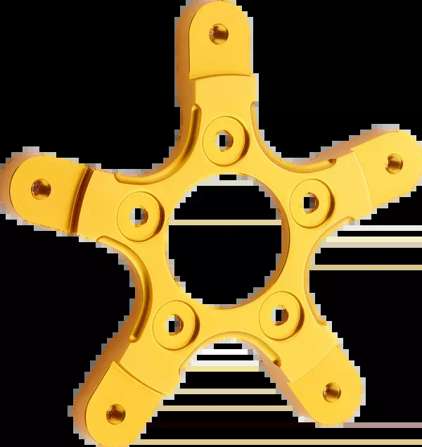 Arlen NESS Rotor Mount – Ness Wheel – Gold