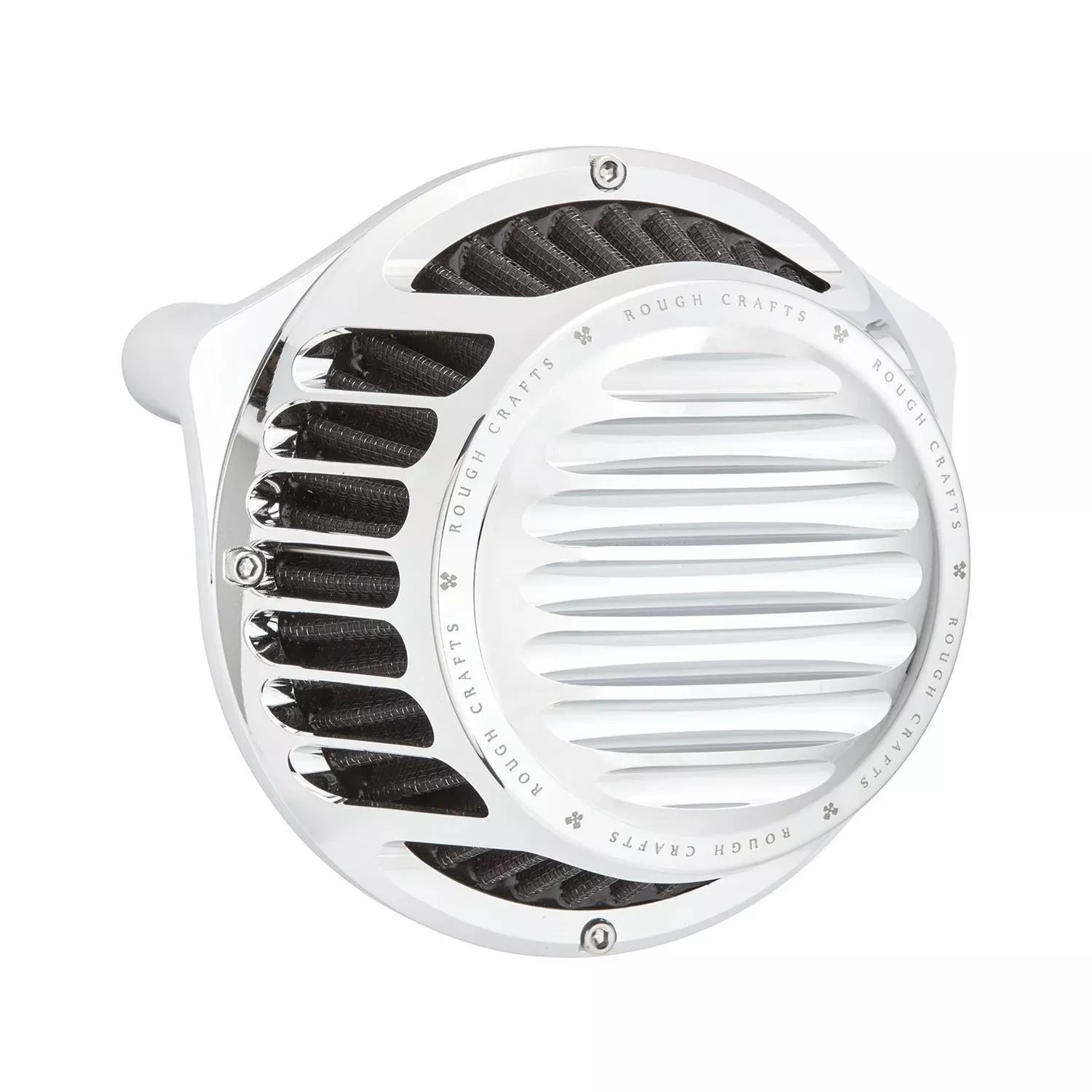 Arlen Ness Rough Crafts Round Air Cleaner for Harley Models