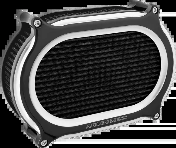 Arlen NESS Stage 2 Oval Air Cleaner Kit - Black