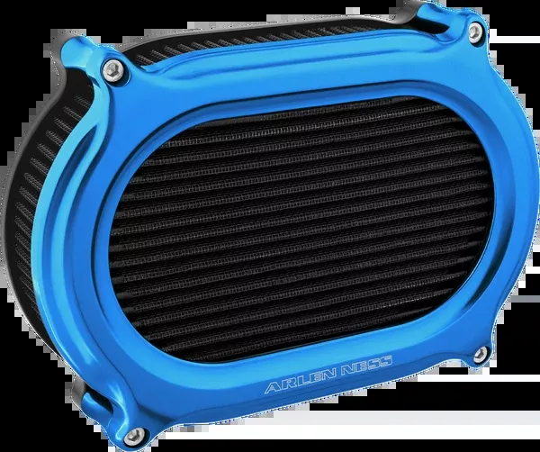 Arlen NESS Stage 2 Oval Air Cleaner Kit - Blue