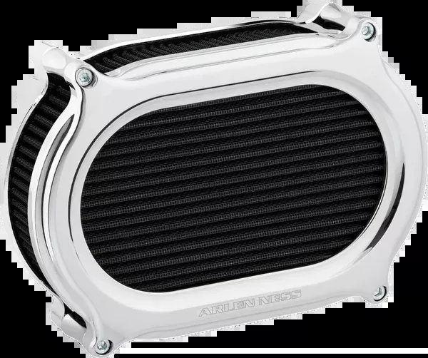 Arlen NESS Stage 2 Oval Air Cleaner Kit – Chrome