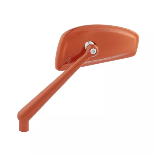 Arlen Ness Tearchop Forged Mirrors for Harley - Orange