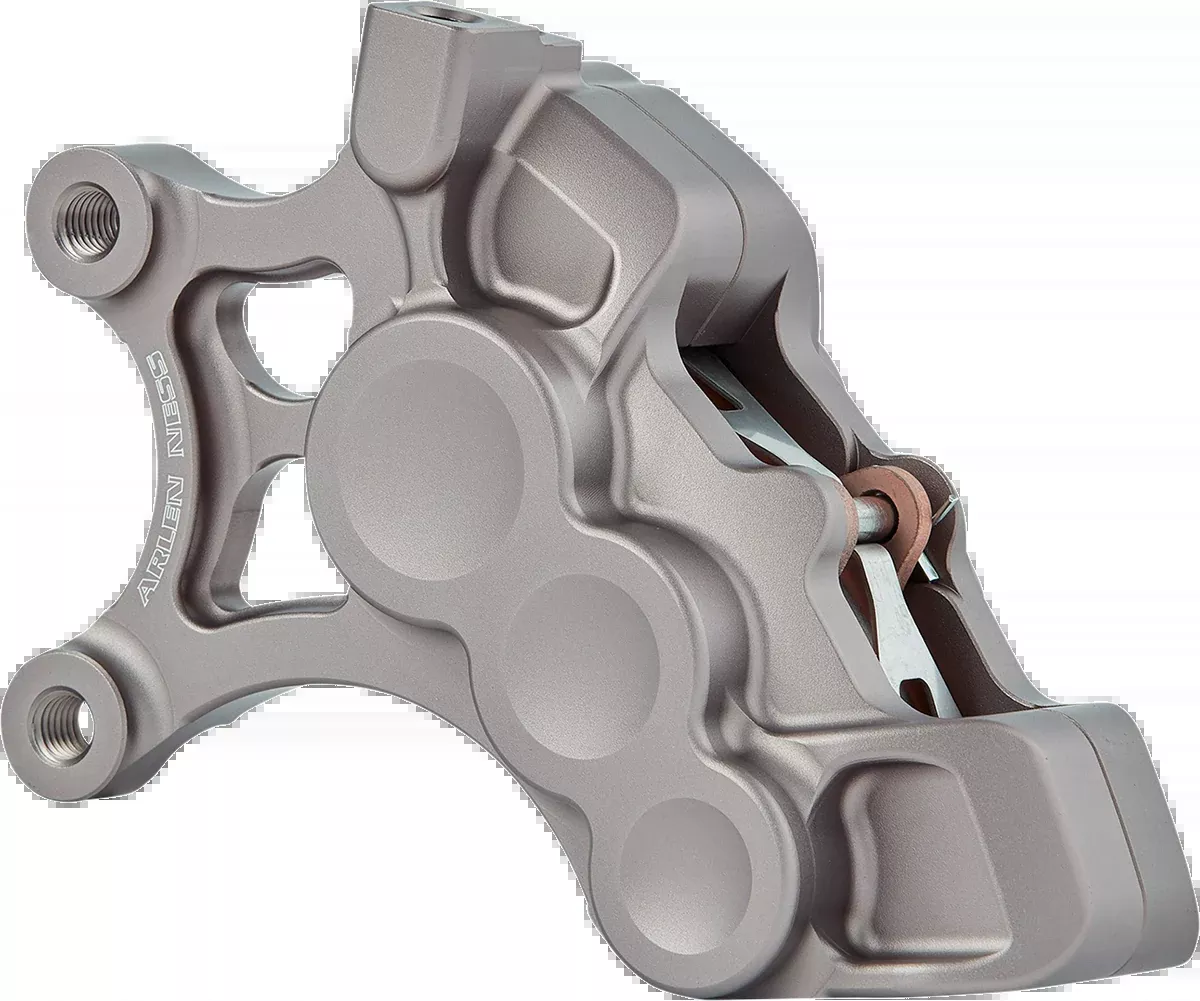 Arlen Ness Titanium 6-Piston Front Left Brake Caliper fits 2006-2026 Harley 14"