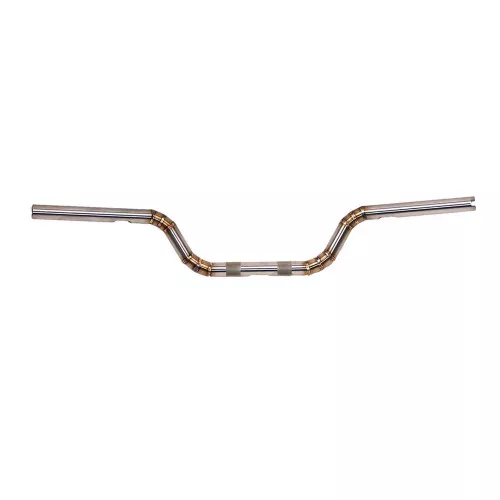 Arlen Ness Welded Stainless MX Handlebars for Harley