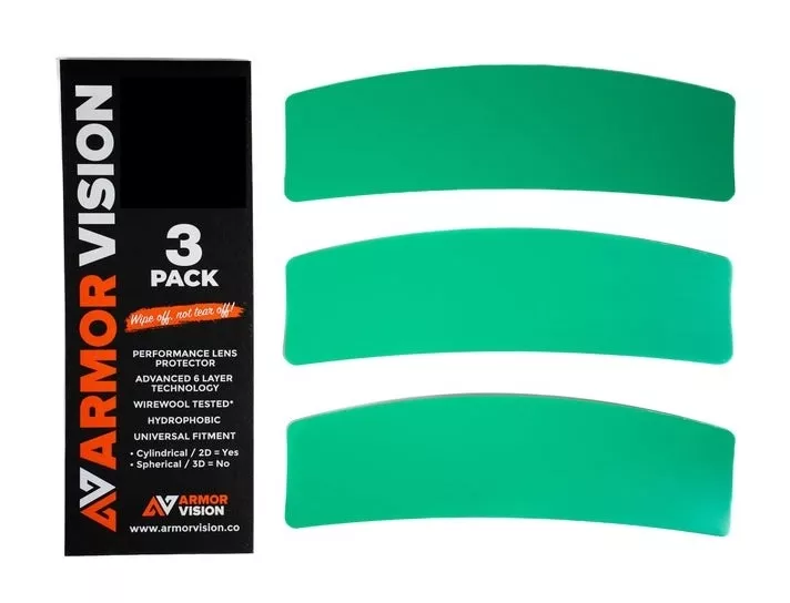 Armor Vision Flat Face Shield Protectors
