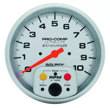 Autometer 10 000 Rpm Sgl Range Tac 4494