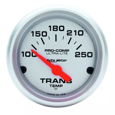 Autometer 2-1/16in Trans Temp. Gauge 100-250 4357