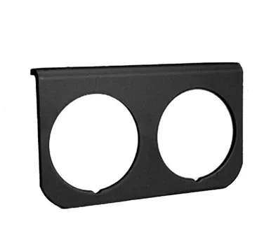 Autometer 2-Hole Aluminum Panel 2237